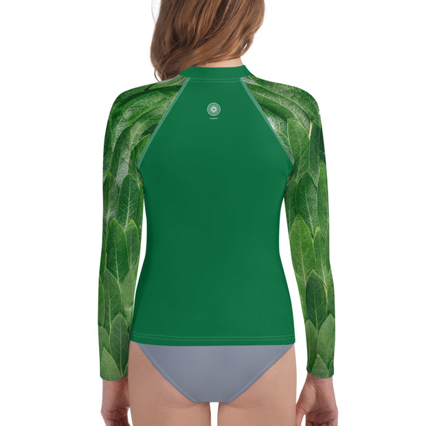 Eco Power Young Lady Fitness Rash Guard Top