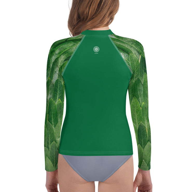 Eco Power Young Lady Fitness Rash Guard Top