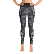Activewear Athleisure Yoga Leggings similar to athleisure yoga leggings by Lululemon Athletica, Fabletics, Sweaty Betty, Under Armour, Nike, Nordstrom and Adidas for yoga, fitness, Pilates, workouts in moisture-wicking fabric, high fashion prints and bright colors for hiking, camping, surfing, running, swimming, snorkeling, and other outdoor activities as well as lounging, meditation, stretching and relaxing, all for the city girl