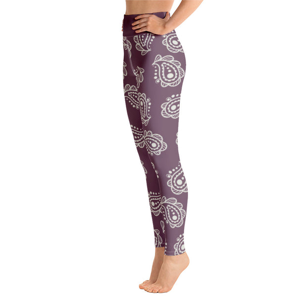 Passion Plum Yoga Leggings