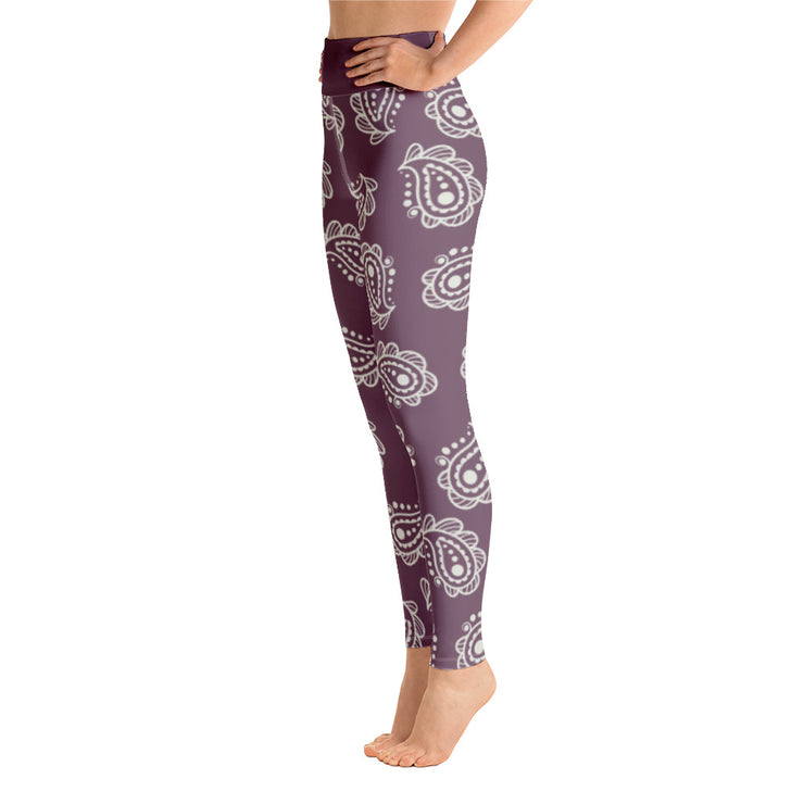 Passion Plum Yoga Leggings