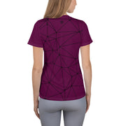 LSB Athletic T-shirt in Tyrian Purple