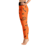 Activewear Athleisure Yoga Leggings similar to athleisure yoga leggings by Lululemon Athletica, Fabletics, Sweaty Betty, Under Armour, Nike, Nordstrom and Adidas for yoga, fitness, Pilates, workouts in moisture-wicking fabric, high fashion prints and bright colors for hiking, camping, surfing, running, swimming, snorkeling, and other outdoor activities as well as lounging, meditation, stretching and relaxing, all for the city girl