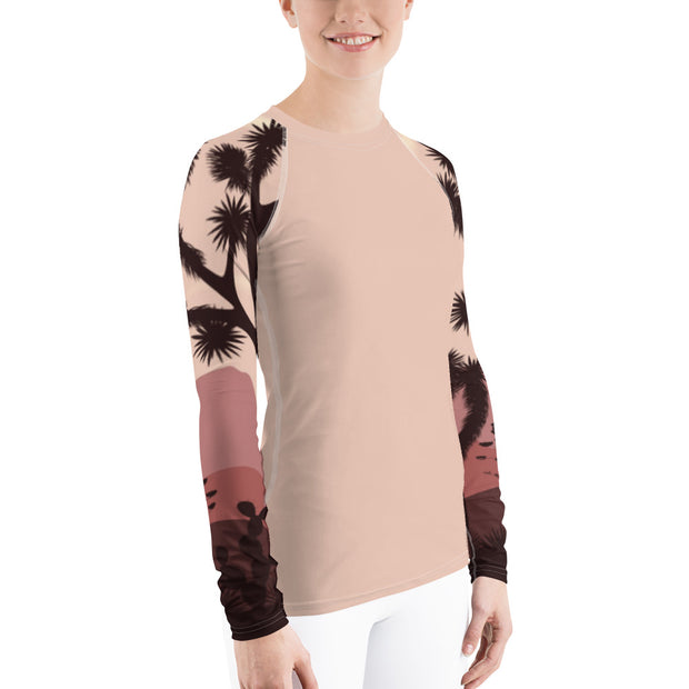 "Joshua Tree Sunset" Land & Sea Fitness Top
