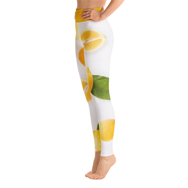 Lemonade Stand Yoga Leggings