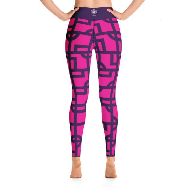Swanky Sinatra Yoga Leggings