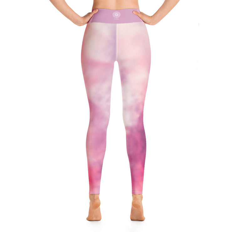 Pink Haze Yoga Leggings