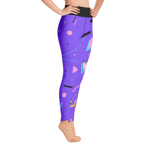 Sweatin' To The Oldies Yoga Leggings