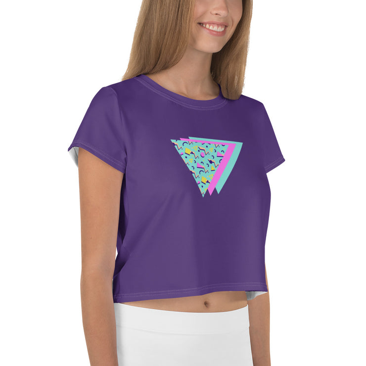 Totally Tubular Crop Tee