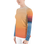 "Dawn on the Lake" Land & Sea Fitness Top