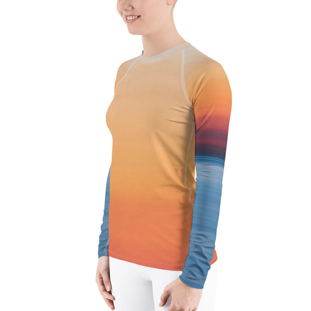 "Dawn on the Lake" Land & Sea Fitness Top
