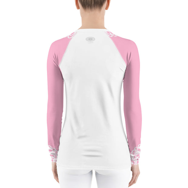 Pretty In Pink Bride Fitness Top