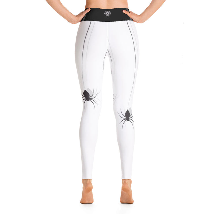 Activewear Athleisure Yoga Leggings similar to athleisure yoga leggings by Lululemon Athletica, Fabletics, Sweaty Betty, Under Armour, Nike, Nordstrom and Adidas for yoga, fitness, Pilates, workouts in moisture-wicking fabric, high fashion prints and bright colors for hiking, camping, surfing, running, swimming, snorkeling, and other outdoor activities as well as lounging, meditation, stretching and relaxing, all for the city girl