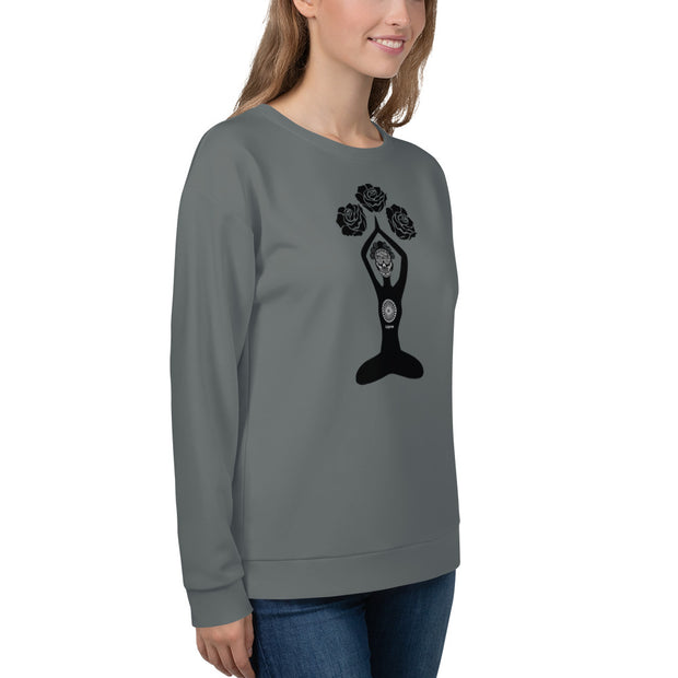 "Sugar Skull" Pullover Fitness Sweatshirt