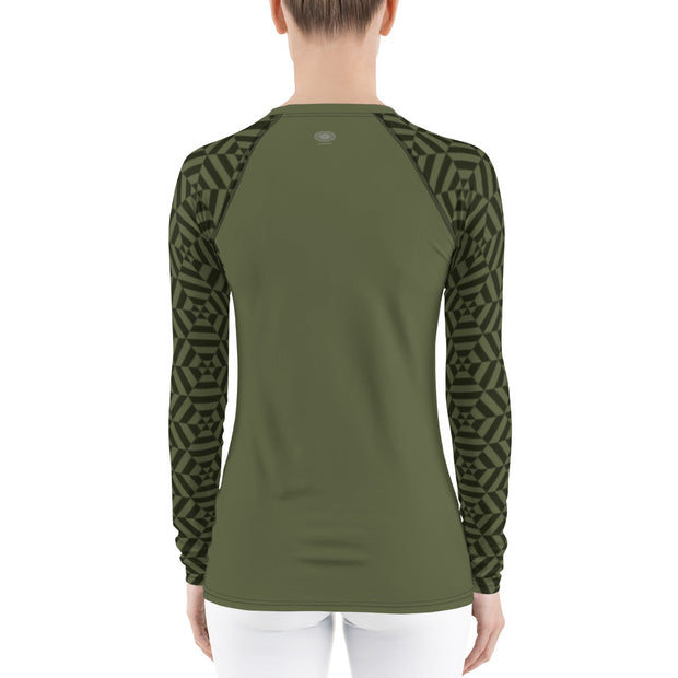 "Mindful Meditation" Land & Sea Fitness Top