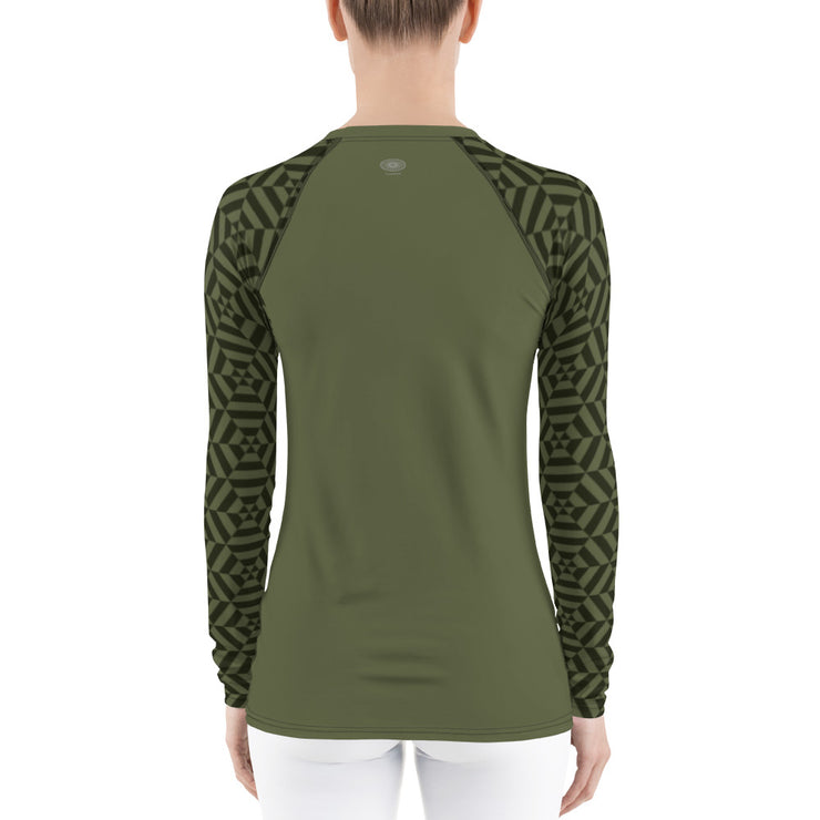 "Mindful Meditation" Land & Sea Fitness Top