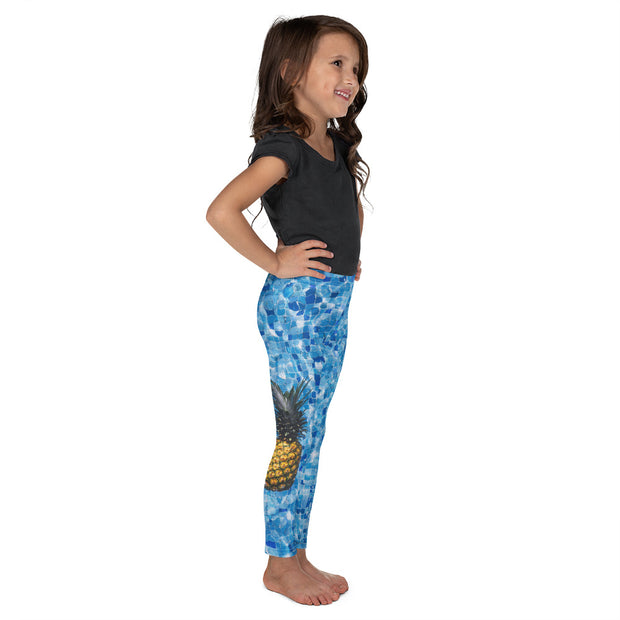 "Who Threw the Pineapple In the Pool?" Little Lady Leggings