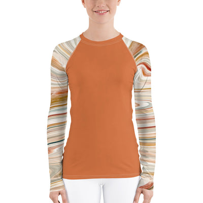 "Sahara Sands" Land & Sea Fitness Top