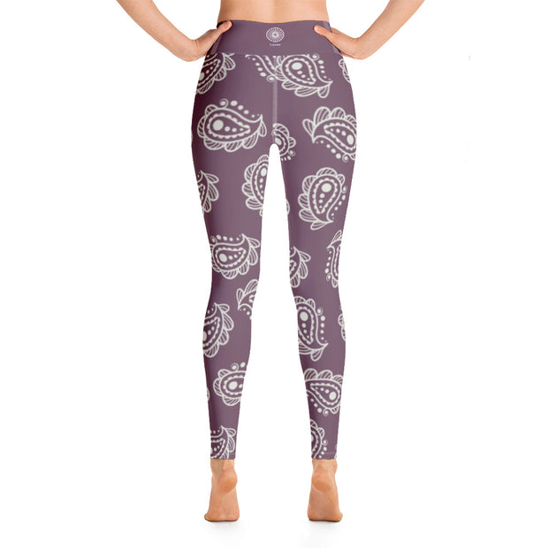 Passion Plum Yoga Leggings