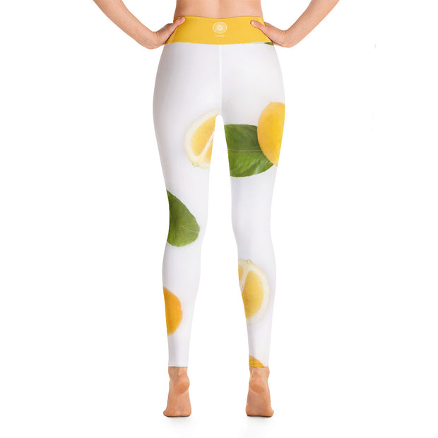 Lemonade Stand Yoga Leggings
