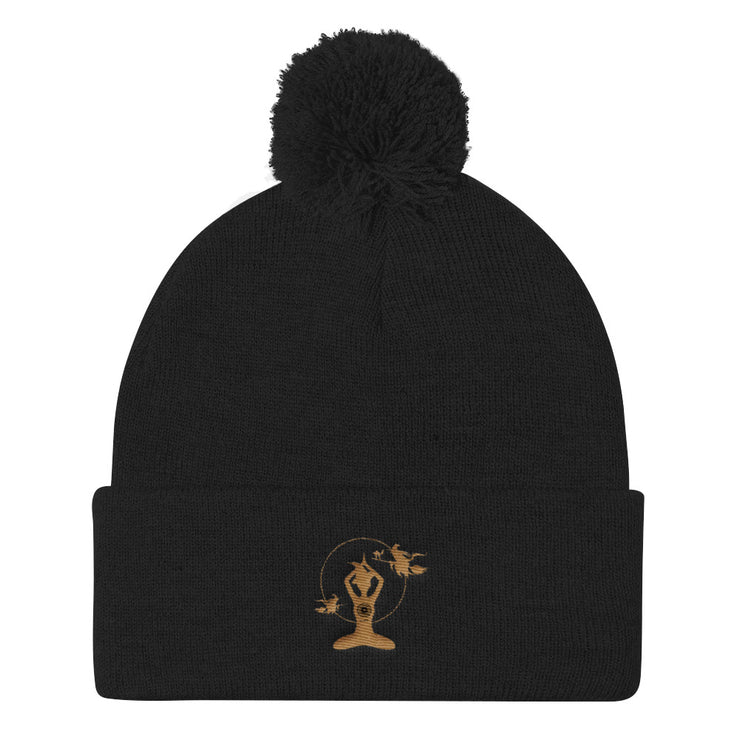 "Blair" Pom Pom Knit Hat