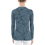 LSB Land & Sea Fitness Top in Blue Stone