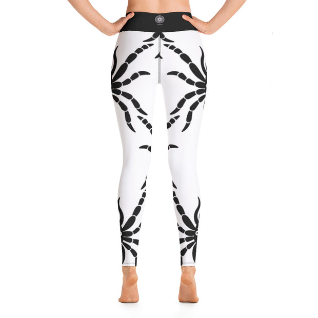 Activewear Athleisure Yoga Leggings similar to athleisure yoga leggings by Lululemon Athletica, Fabletics, Sweaty Betty, Under Armour, Nike, Nordstrom and Adidas for yoga, fitness, Pilates, workouts in moisture-wicking fabric, high fashion prints and bright colors for hiking, camping, surfing, running, swimming, snorkeling, and other outdoor activities as well as lounging, meditation, stretching and relaxing, all for the city girl