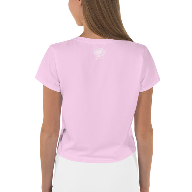 Pretty In Pink Crop Tee