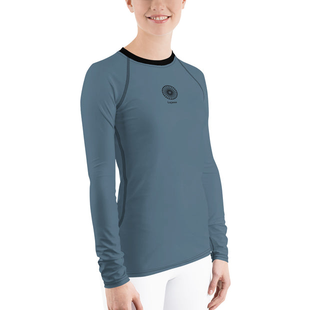 LSB Land & Sea Fitness Top in Blue Stone