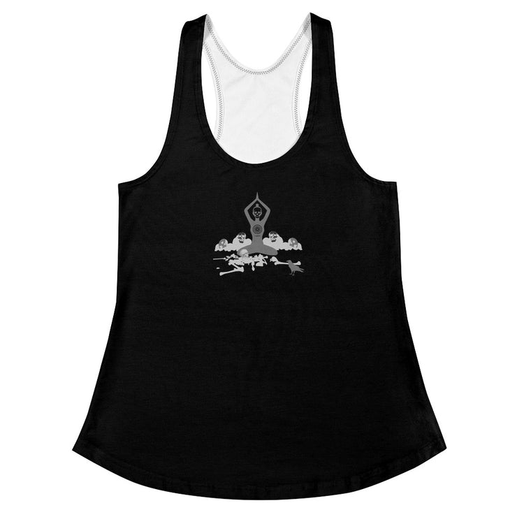 "Cruella" Racerback Fitness Tank Top