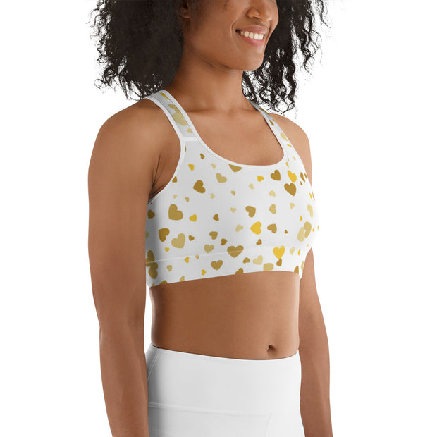 Love is In the Air Sports Bra