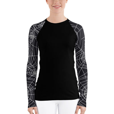 "Wondrous Webs: Land & Sea Fitness Top