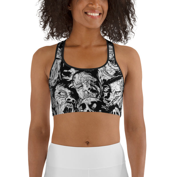 "Zombieland" Fitness Bra