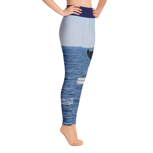 Save the Whales Yoga Leggings