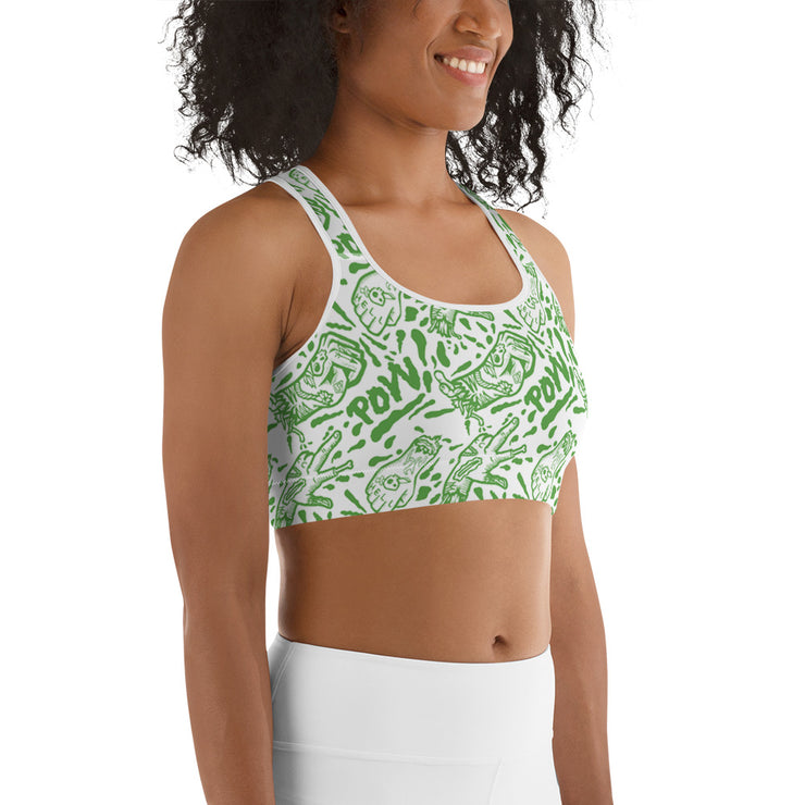 "Zombie Fist Fight!" Fitness  Bra