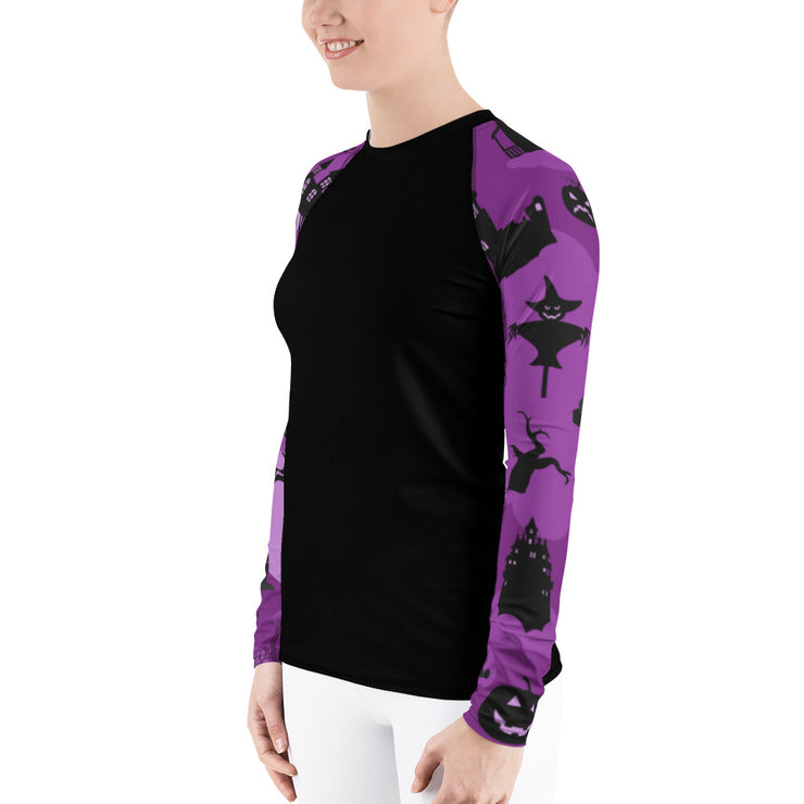 "Purple Treat Trail" Land & Sea Fitness Top