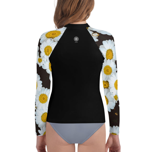Upsy-Daisy Young Lady Fitness Rash Guard Top