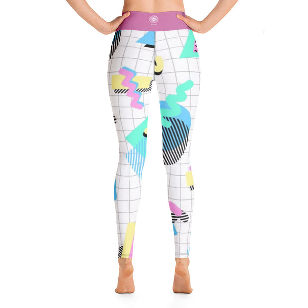 Synth Pop Yoga Leggings