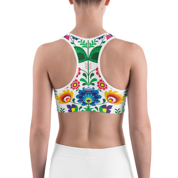 Kisses From Krakow Sports Bra