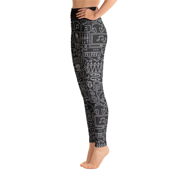 Music Mastermind Yoga Leggings