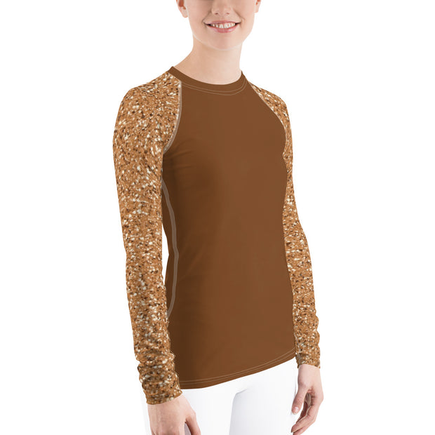 "Desert Gold" Land & Sea Fitness Top