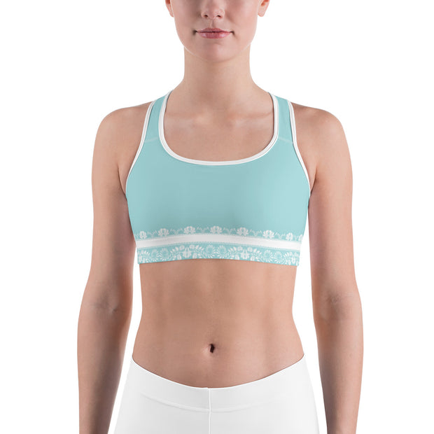 Wedding At Tiffany's Sports Bra