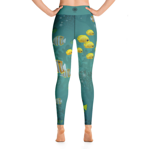 Fish Festival Yoga Leggings