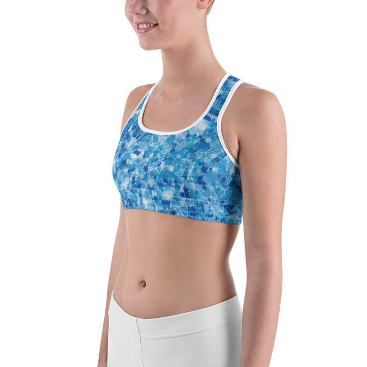 "Who Threw the Pineapple In the Pool?" Sports Bra