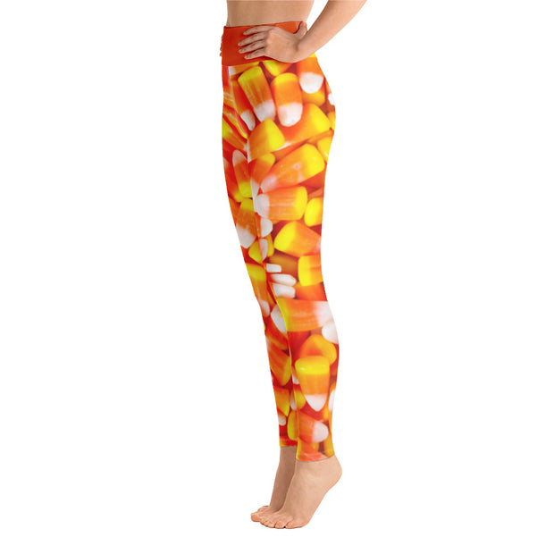 Activewear Athleisure Yoga Leggings similar to athleisure yoga leggings by Lululemon Athletica, Fabletics, Sweaty Betty, Under Armour, Nike, Nordstrom and Adidas for yoga, fitness, Pilates, workouts in moisture-wicking fabric, high fashion prints and bright colors for hiking, camping, surfing, running, swimming, snorkeling, and other outdoor activities as well as lounging, meditation, stretching and relaxing, all for the city girl
