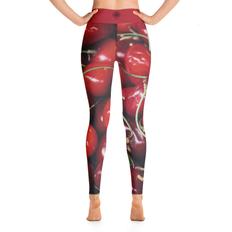 Cherry Bomb Yoga Leggings