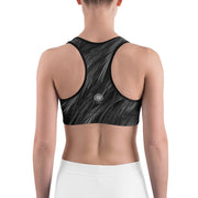 "Raven Wings" Fitness Bra