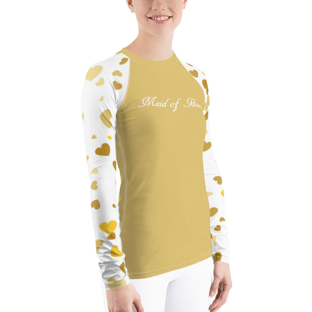 Love is In the Air Maid of Honor Fitness Top