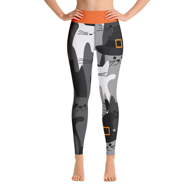 Activewear Athleisure Yoga Leggings similar to athleisure yoga leggings by Lululemon Athletica, Fabletics, Sweaty Betty, Under Armour, Nike and Adidas for yoga, fitness, Pilates, workouts in moisture-wicking fabric, high fashion prints and bright colors for hiking, camping, surfing, running, swimming, snorkeling, and other outdoor activities as well as lounging, meditation, stretching and relaxing, all for the city girl