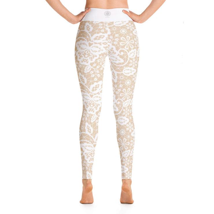 Love Lace Yoga Leggings